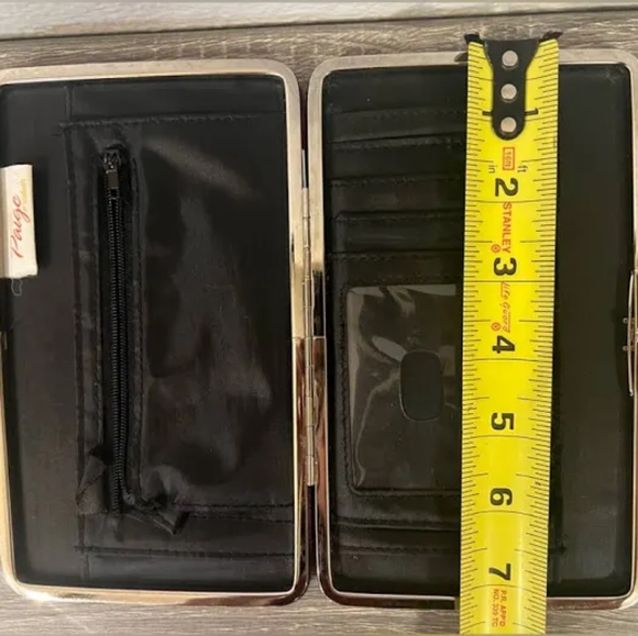 PAIGE PRODUCTS PINK  WALLET & CELL PHONE CLUTCH CROSSBODY - Picture 12 of 12